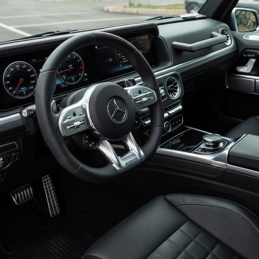 Mercedes Benz steering wheel