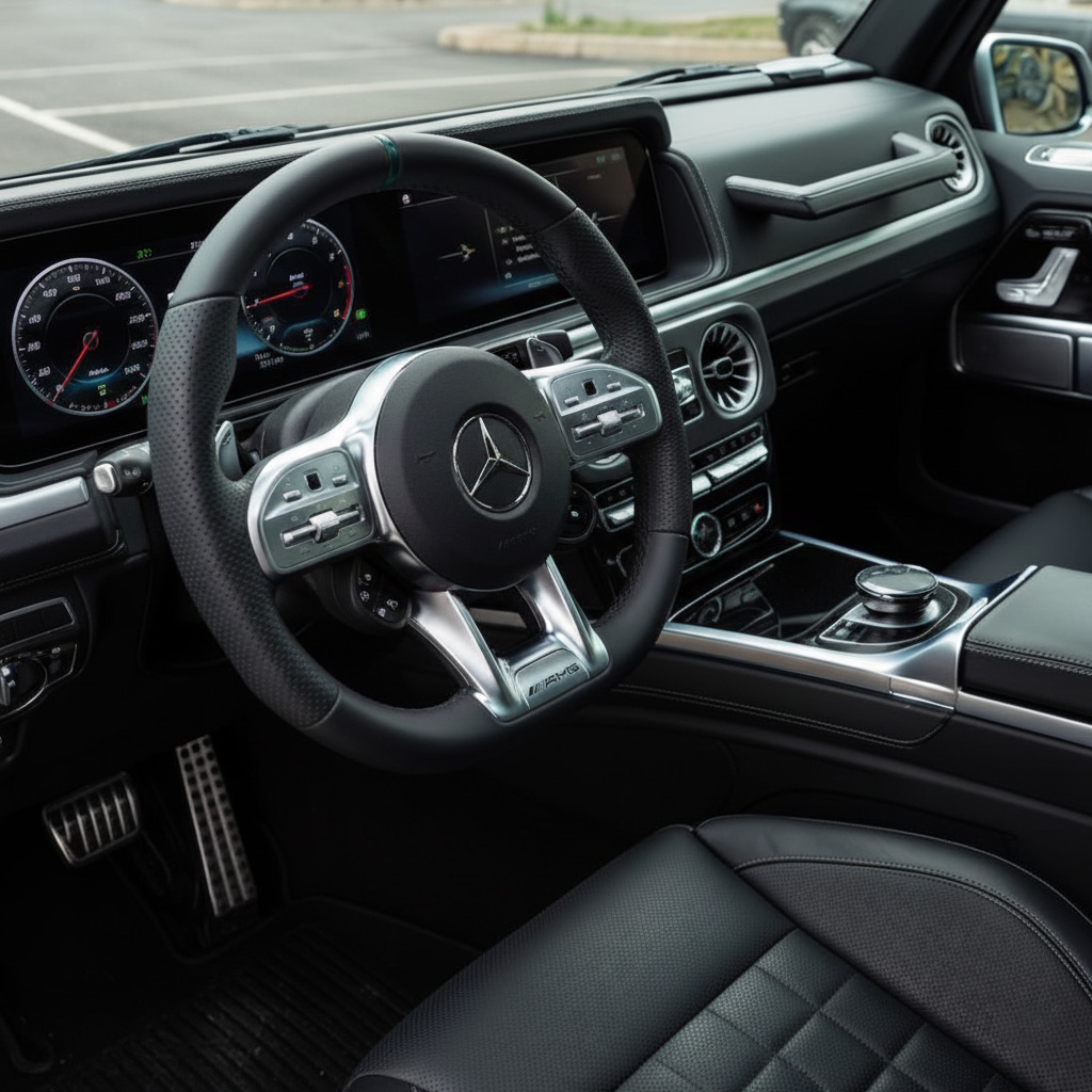 Mercedes Benz steering wheel